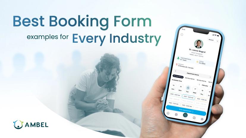 Best Booking Form Examples for Every Industry | Ambel
